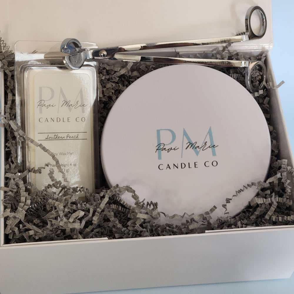 Large Scented Tin Candle Gift Set