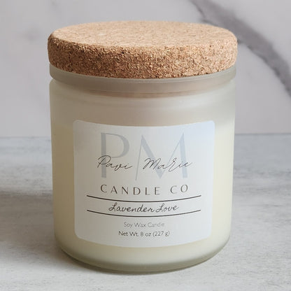 Cork Top Scented Candle