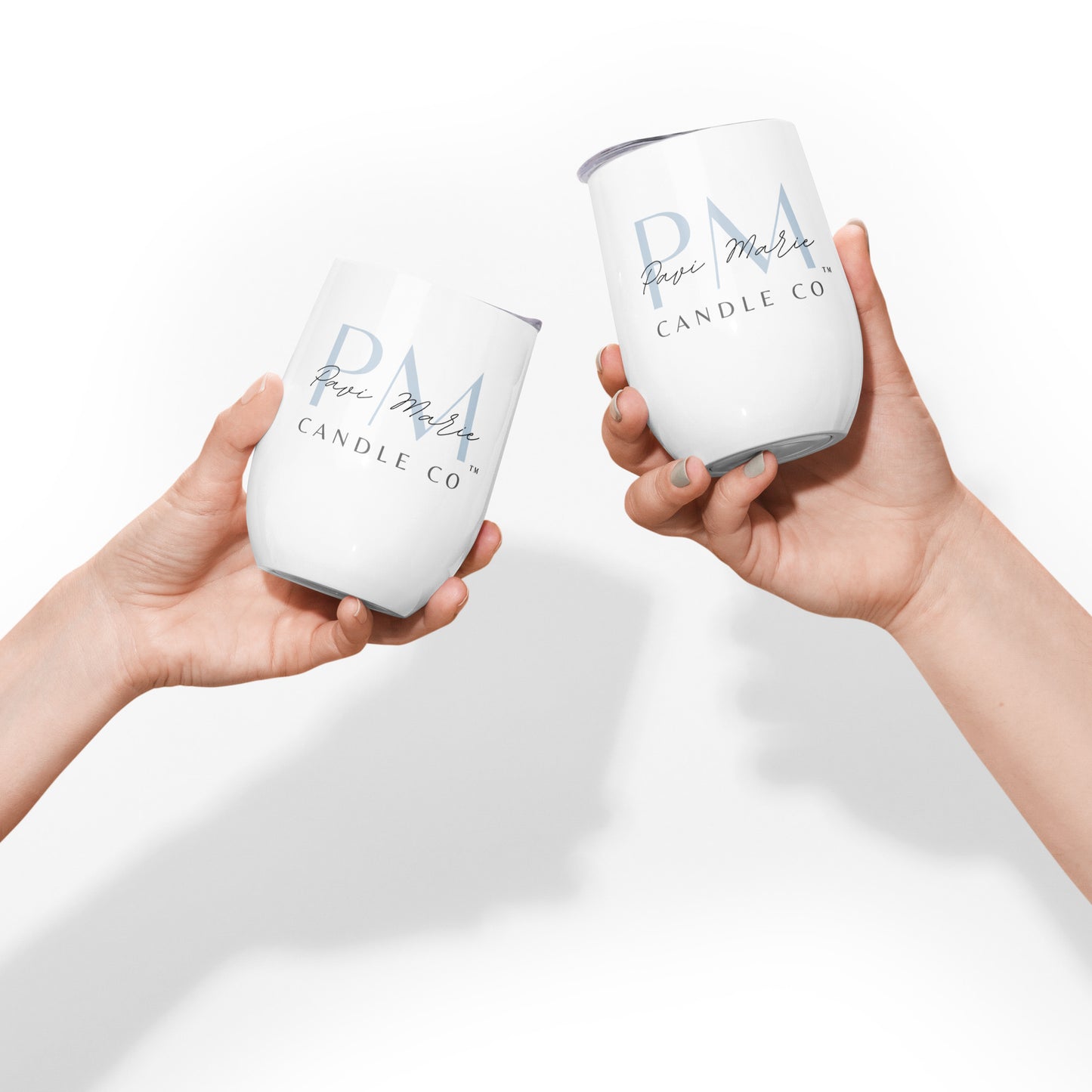 Pavi Marie Candle Co Wine Tumbler